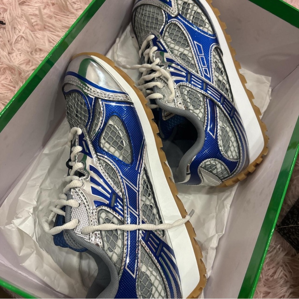 Blue Bottega Silver Orbits